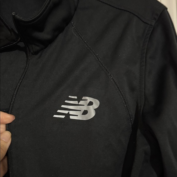New Balance Black Full-Zip Jacket - Picture 2 of 5